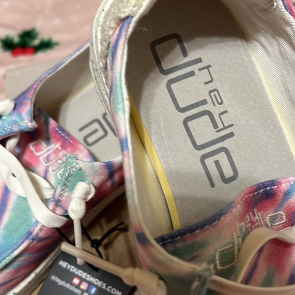 Hey Dude Wendy Rose Candy Tie Dye NWT ATTACHED - Picture 3 of 10